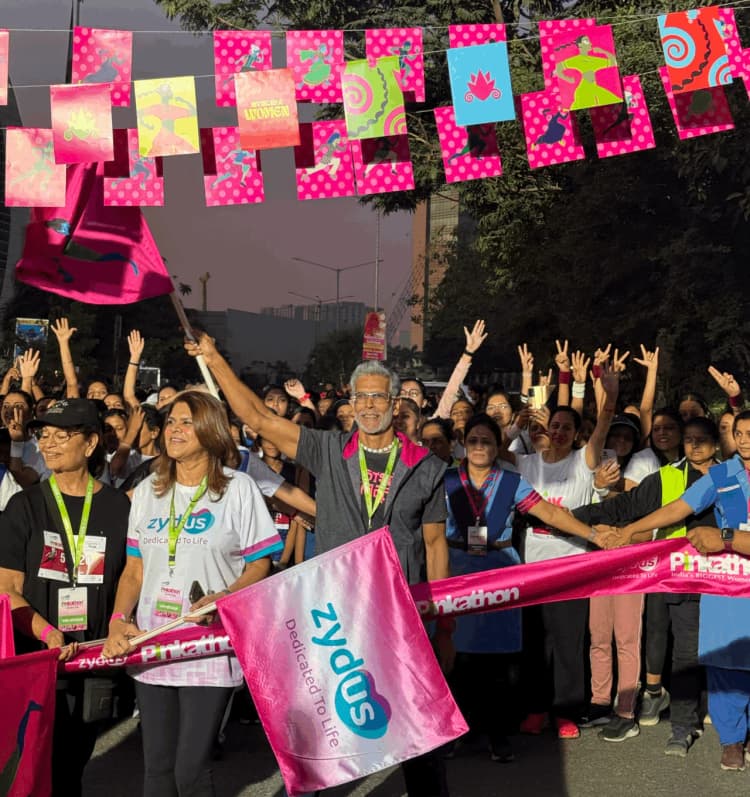 Zydus Pinkathon Flag-off @ Mumbai